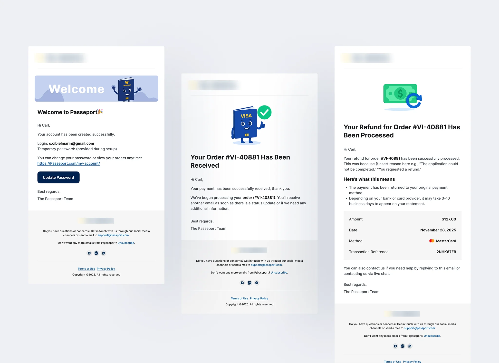 Transactional Emails